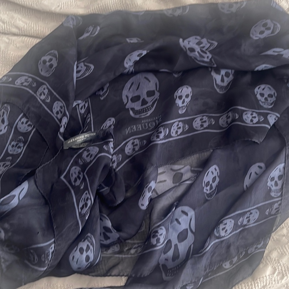 Authentic Alexander McQueen scarf
